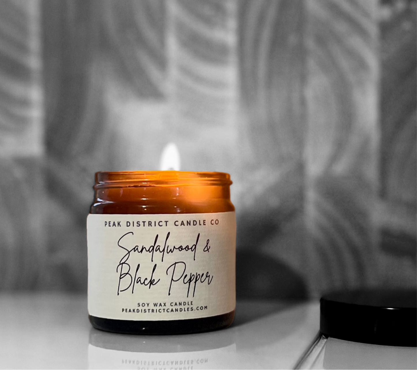 Sandalwood & Black Pepper Mini Soy Candle