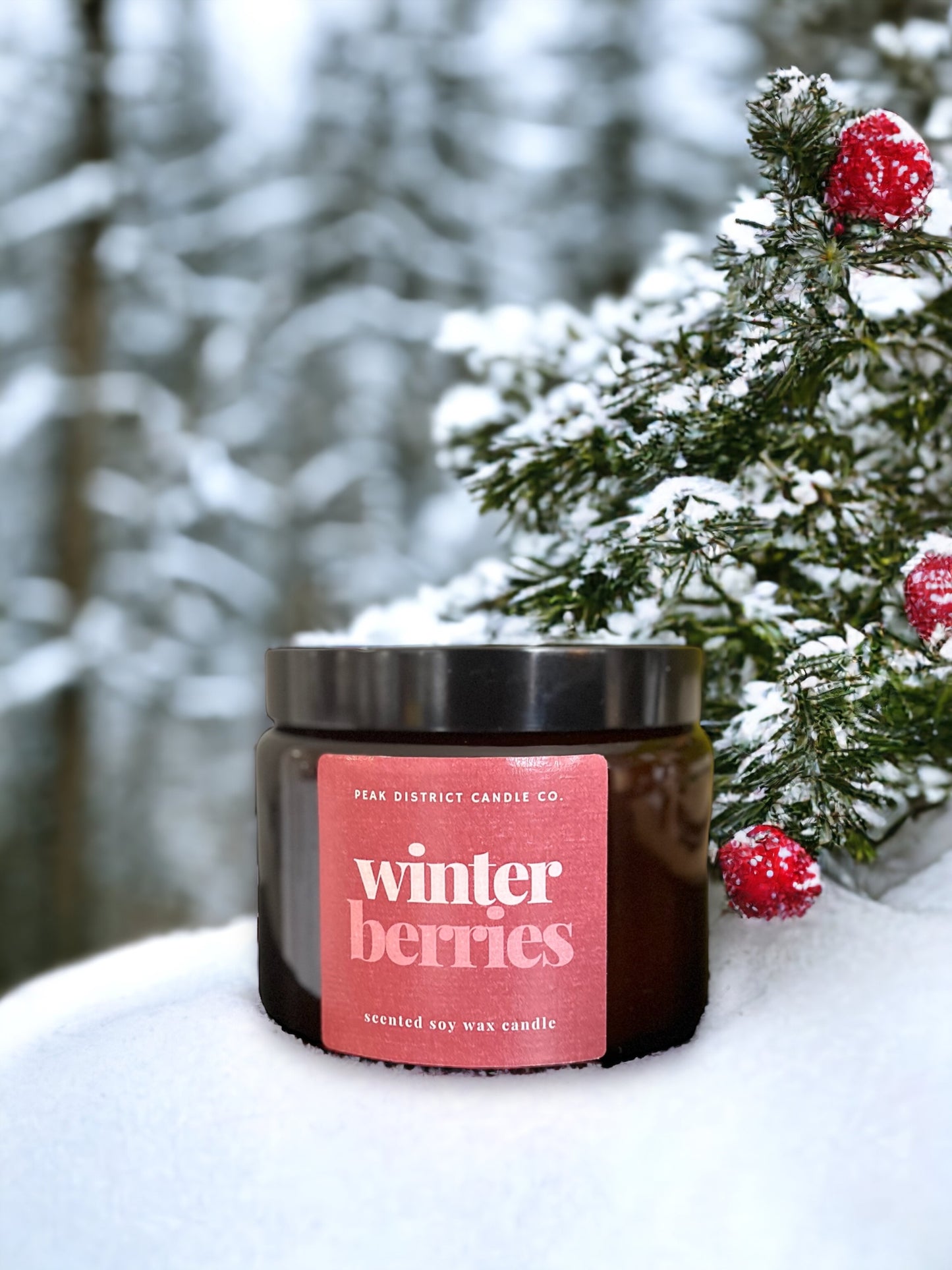 Winter Berries Candle