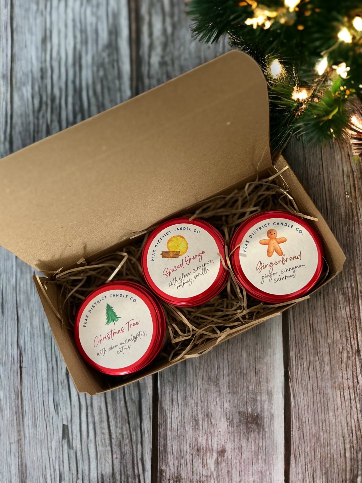 Christmas Candle Gift Set