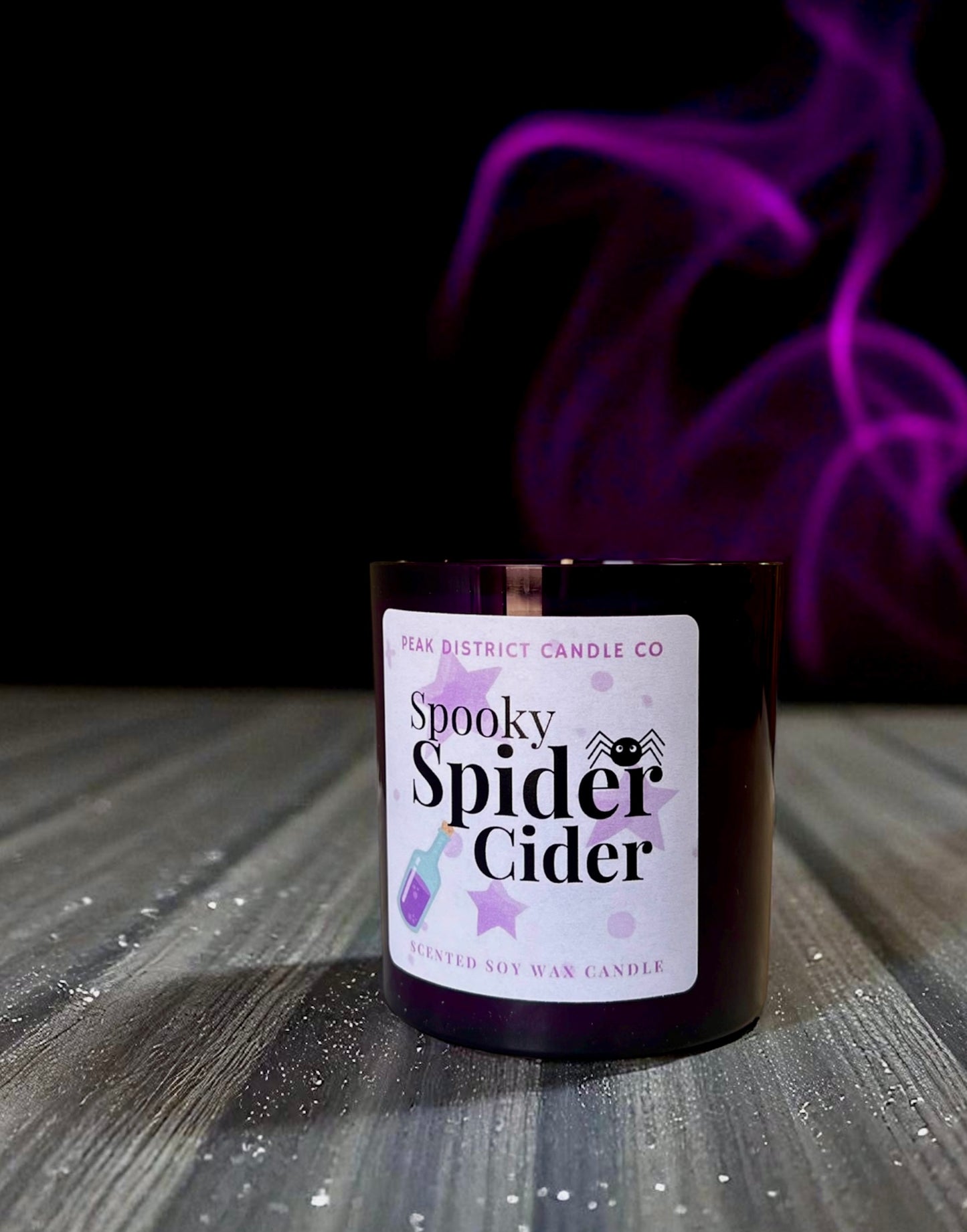 Spooky Spider Cider Candle