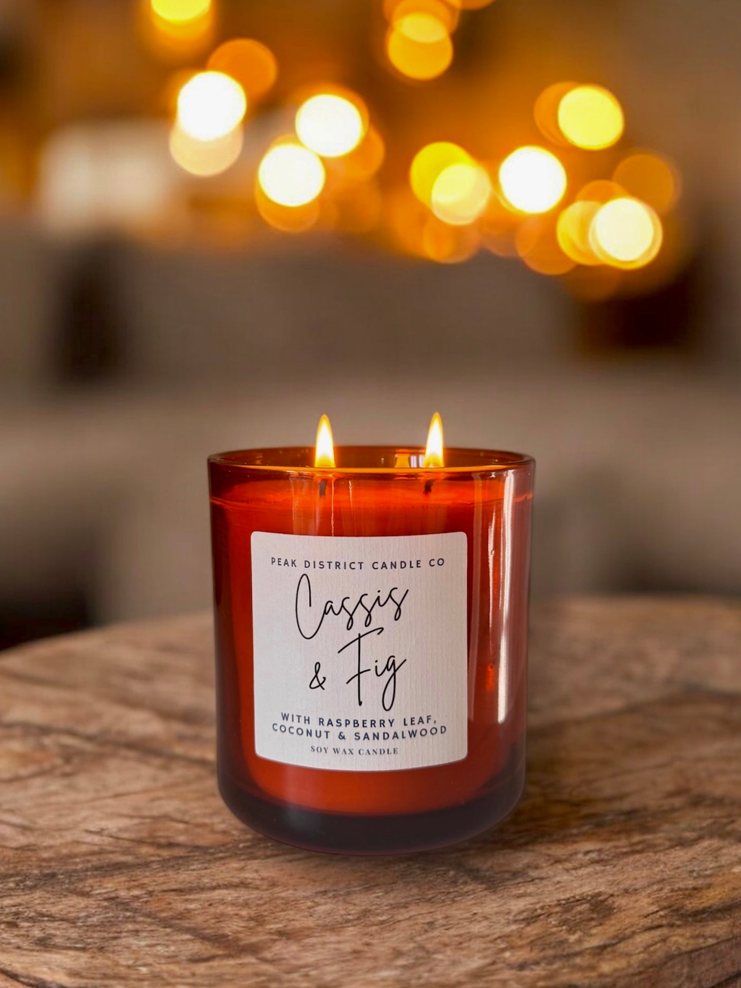 Cassis & Fig Double Wick Candle