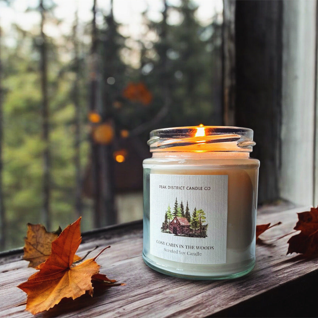 Cosy Cabin in the Woods Candle