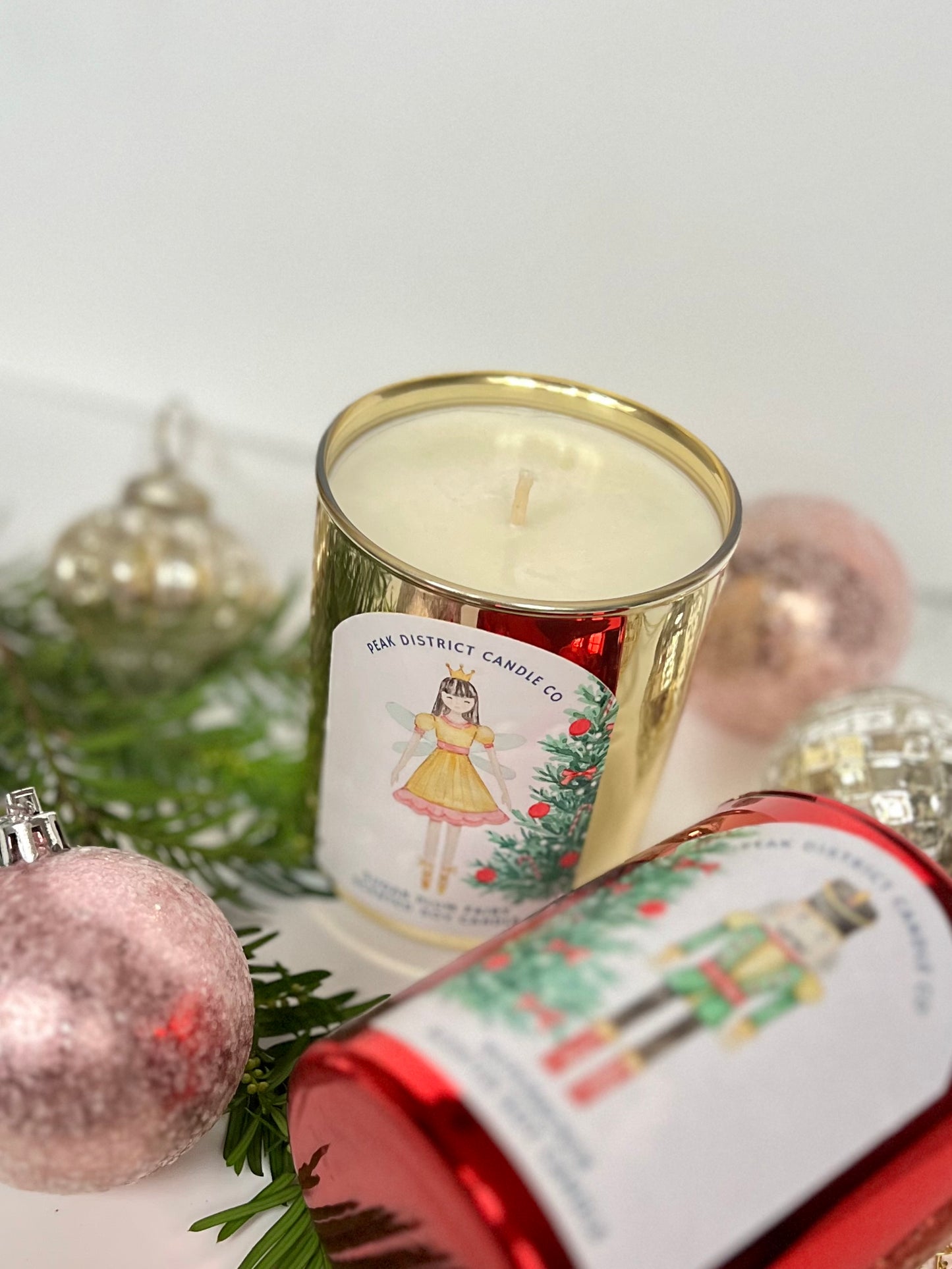 Sugar Plum Fairy Large Candle