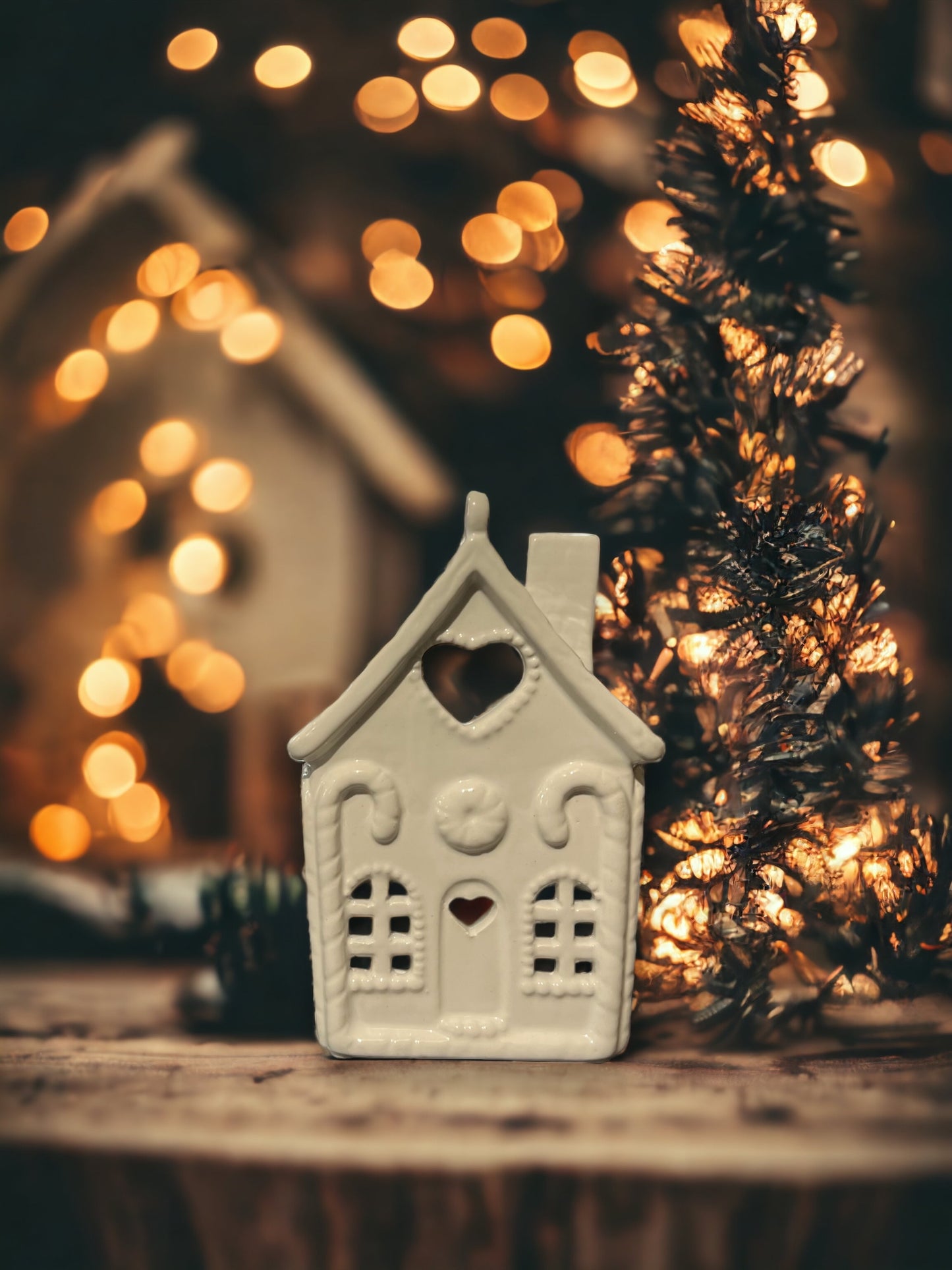 Gingerbread House Tea Light Holder