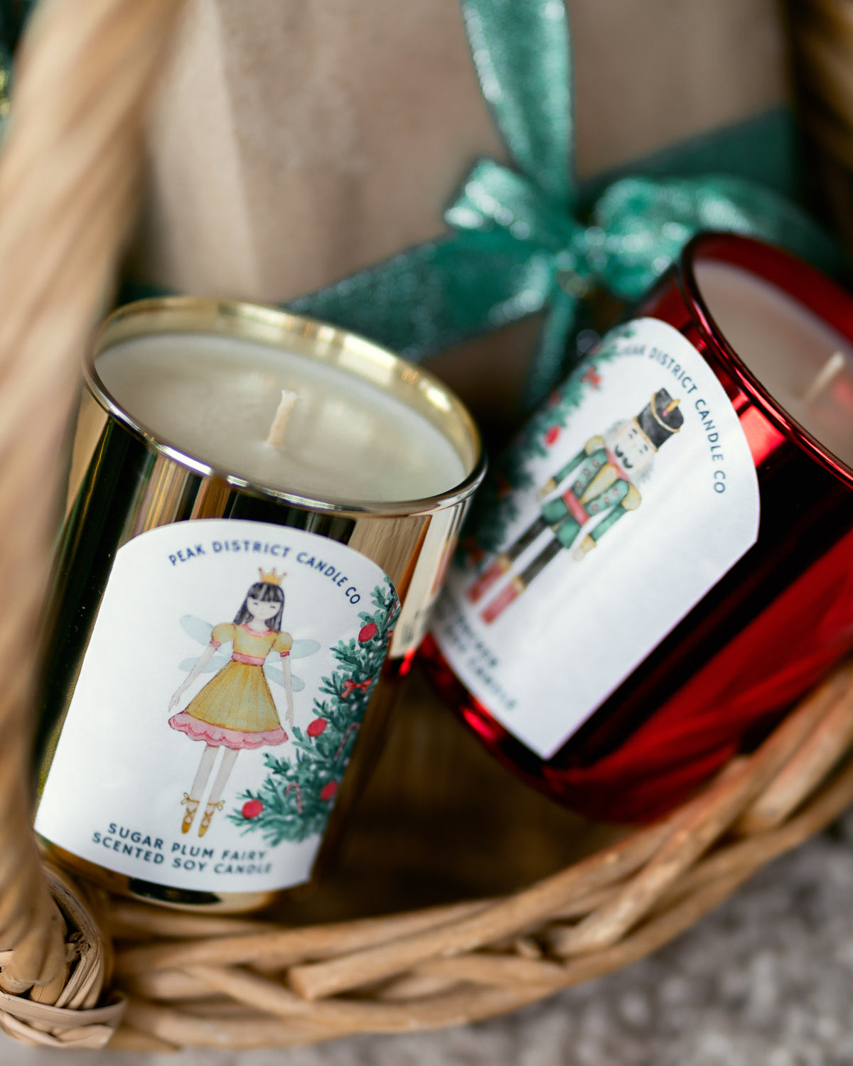 Nutcracker Large Candle
