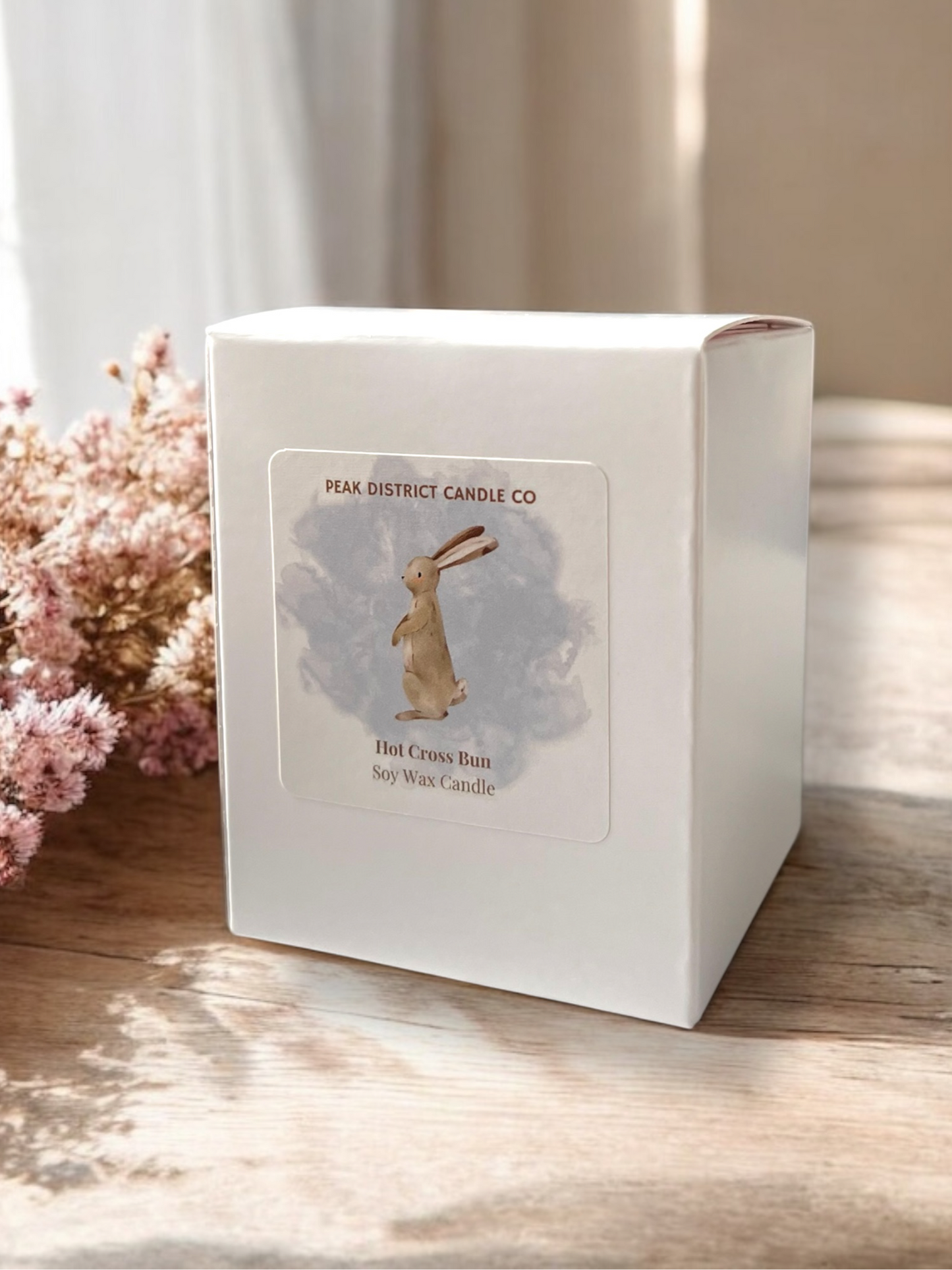 Hot Cross Bun Easter Candle