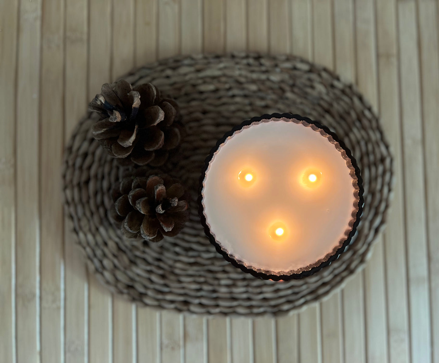 Triple Wick Candle