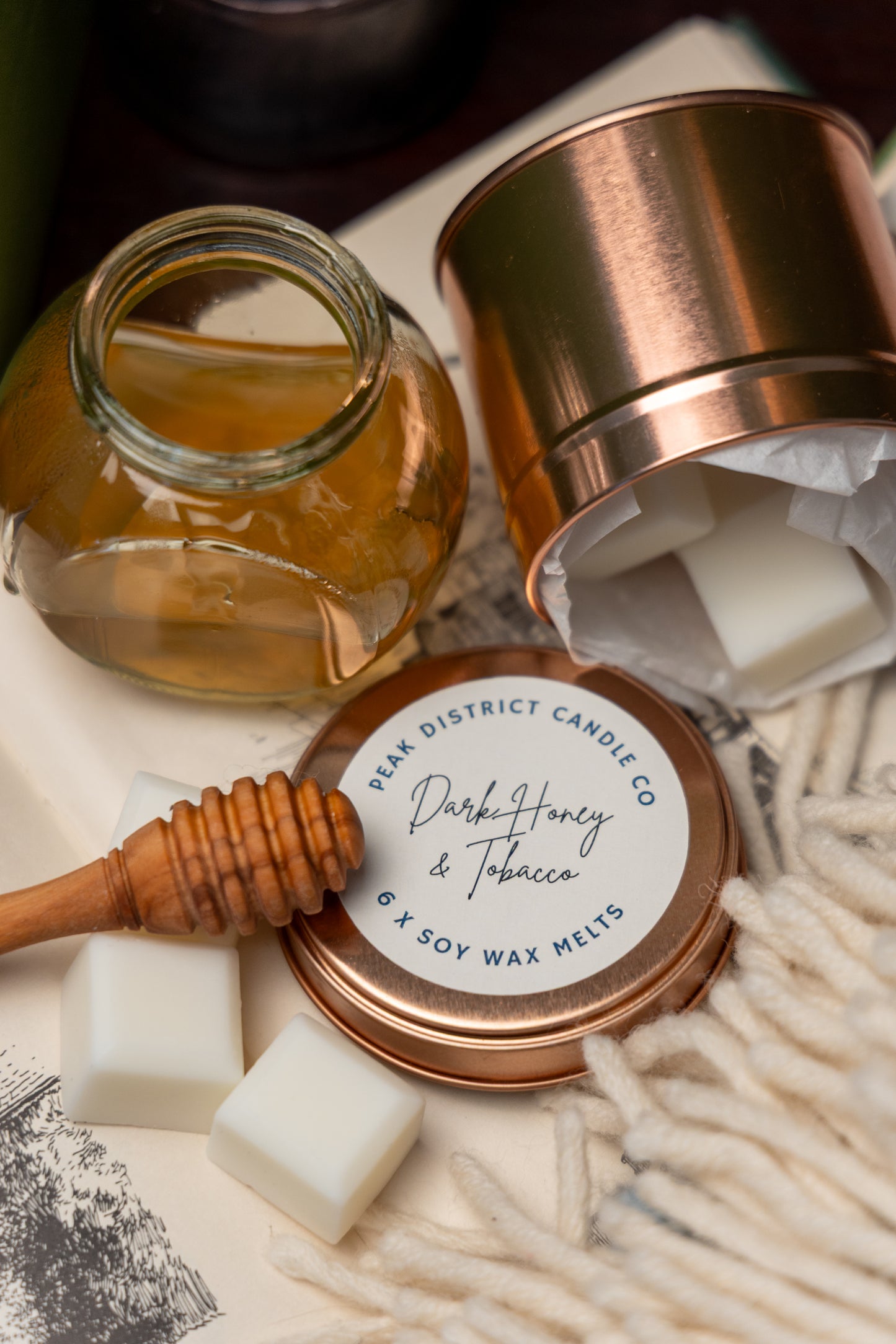 Dark Honey & Tobacco Wax Melts