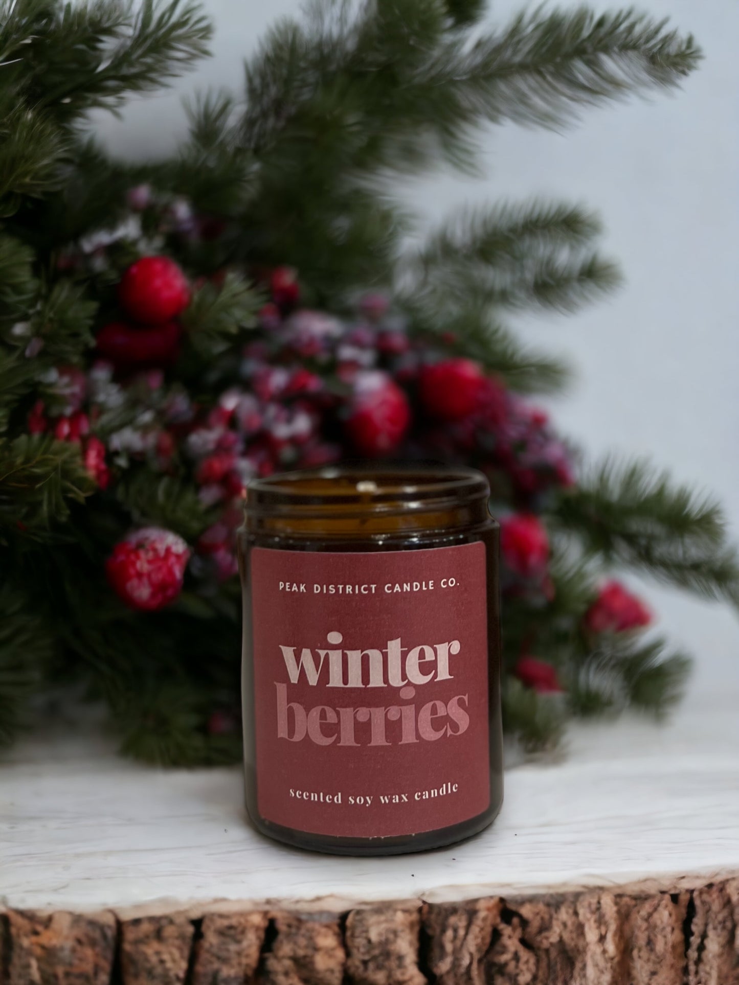 Winter Berries Candle