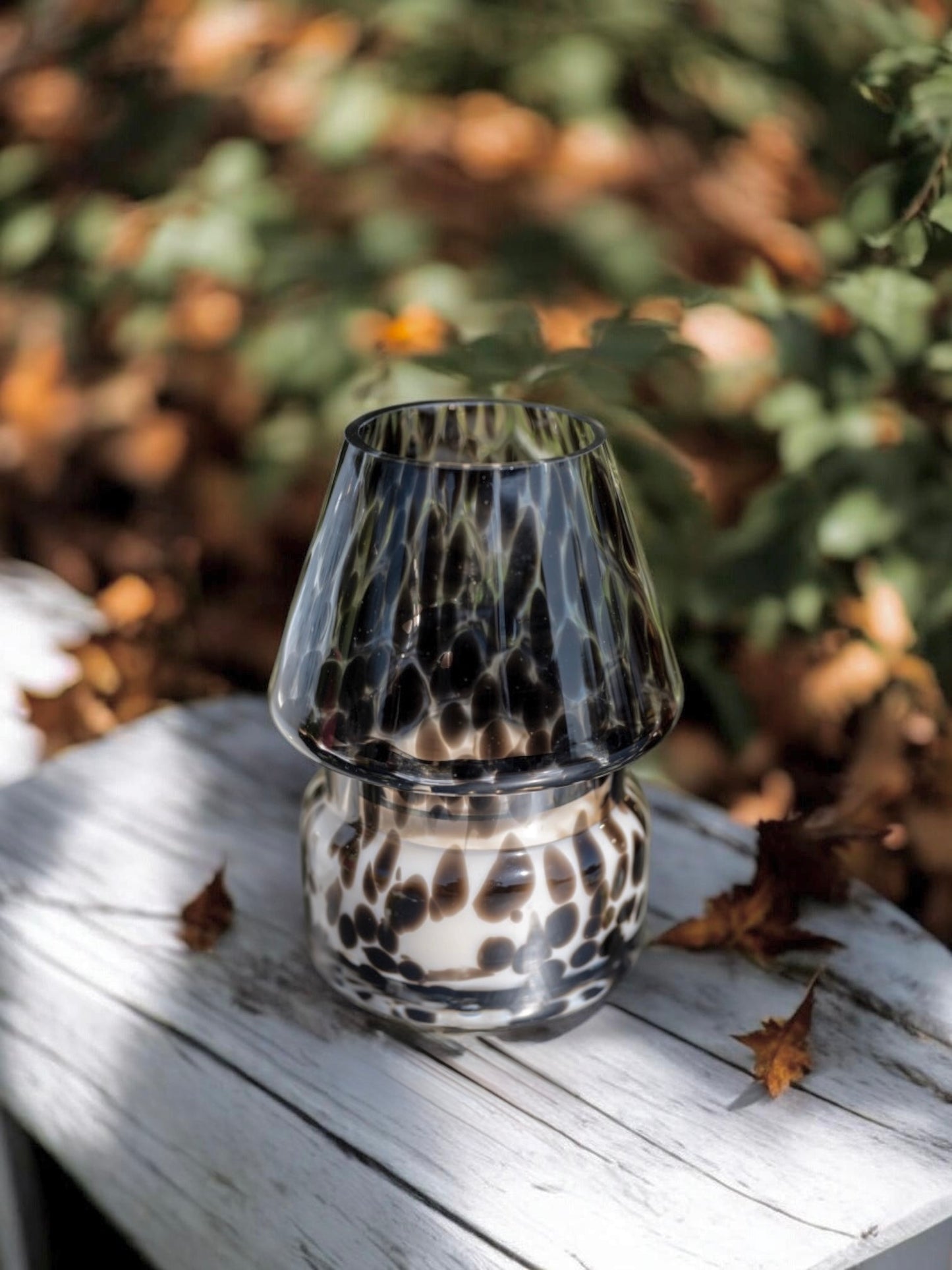 White Musk & Maple Candle Lamp