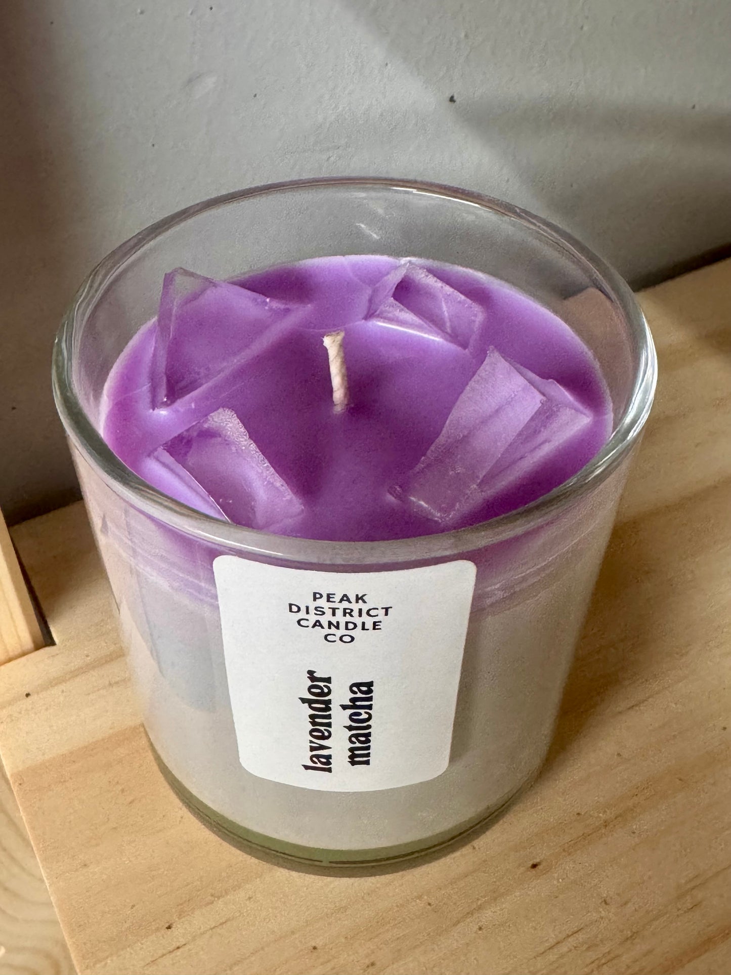 Imperfect Iced Lavender Matcha Candle
