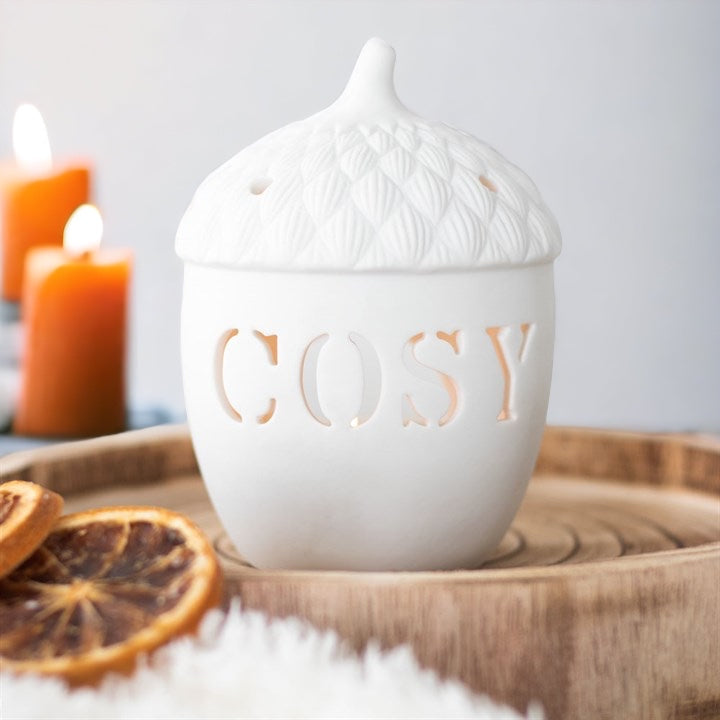 Cosy Acorn Tea Light Holder