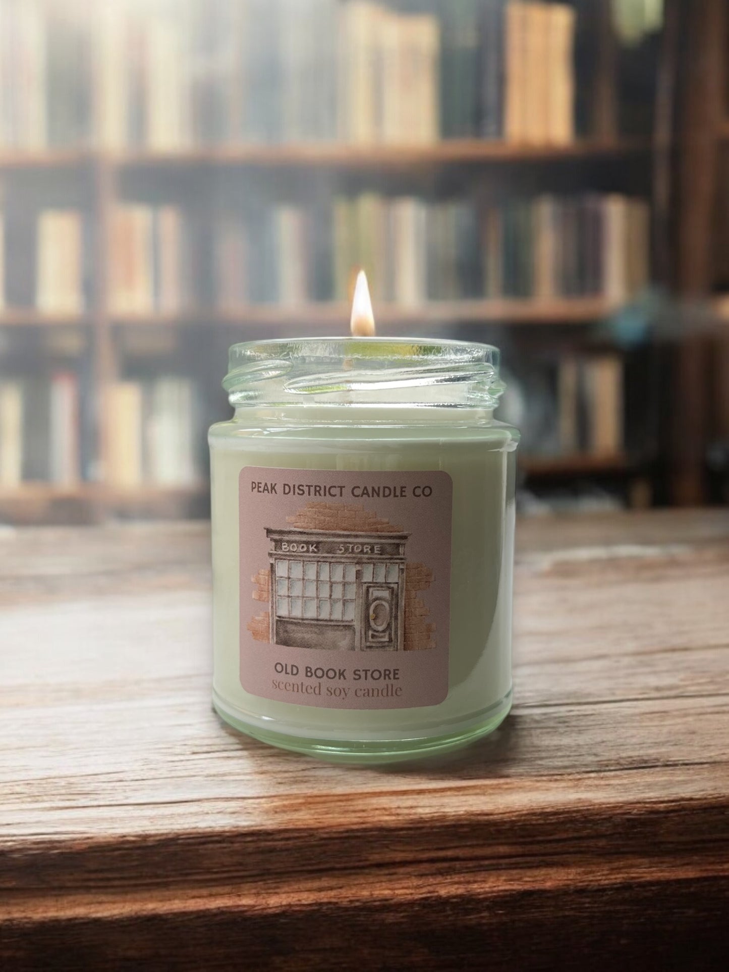 Old Book Store Soy Candle