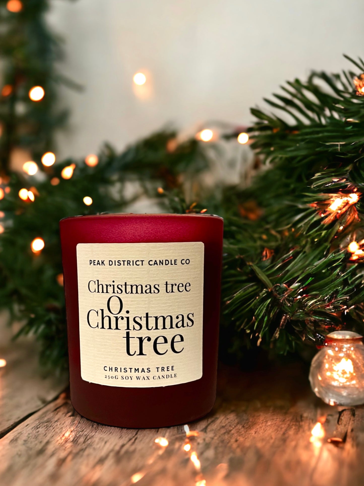 Christmas Tree Large Soy Candle