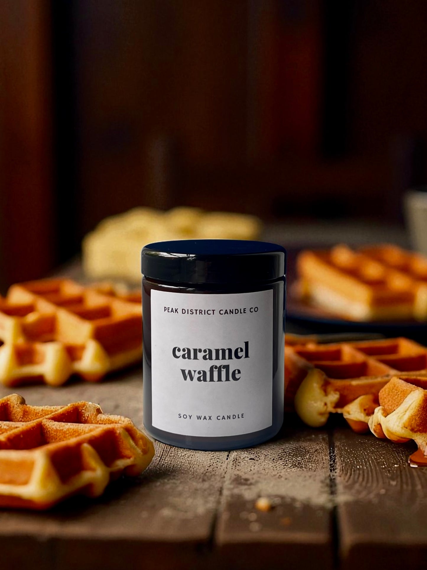 Caramel Waffle Candle
