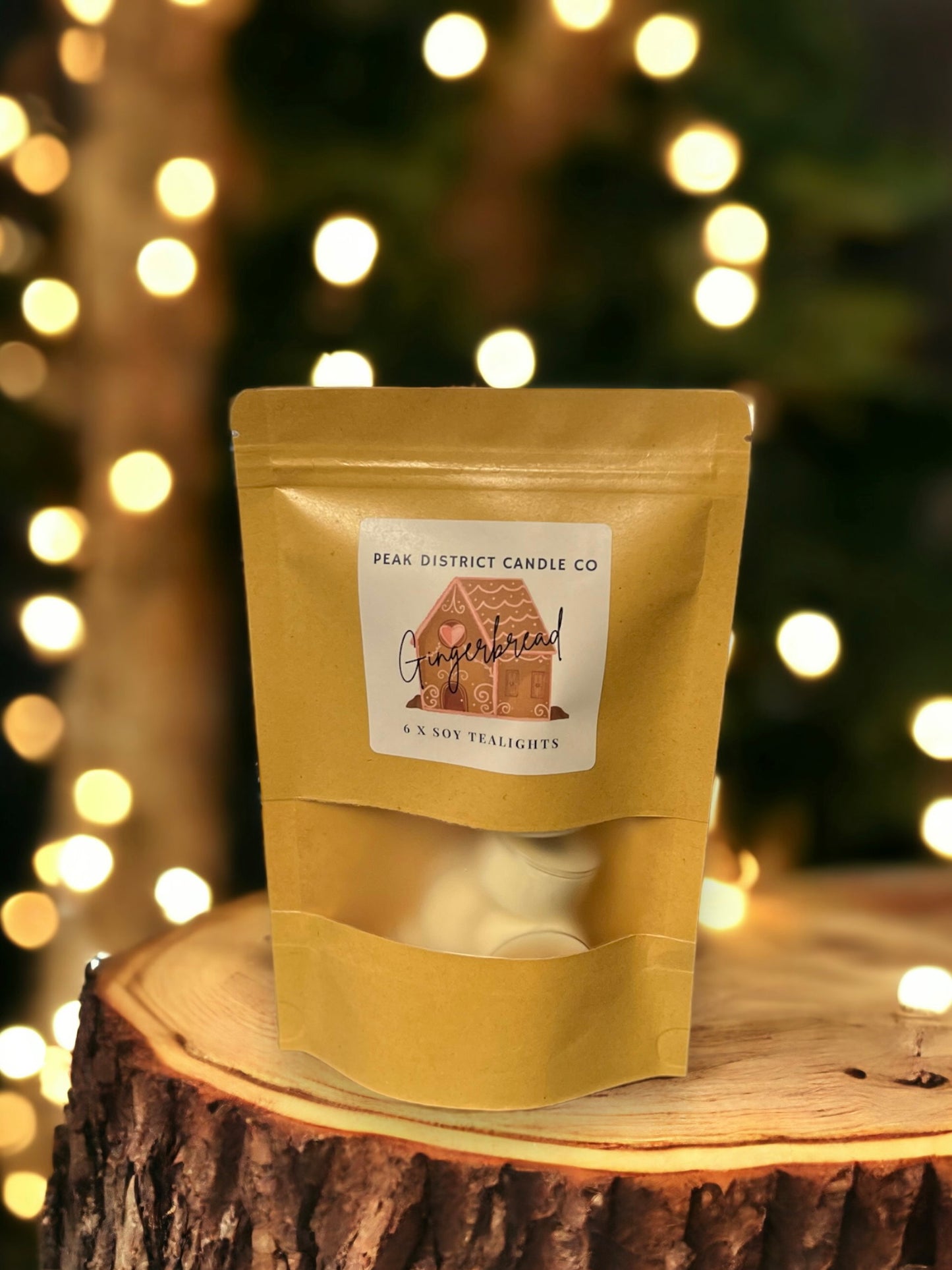 Gingerbread Soy Tea Lights