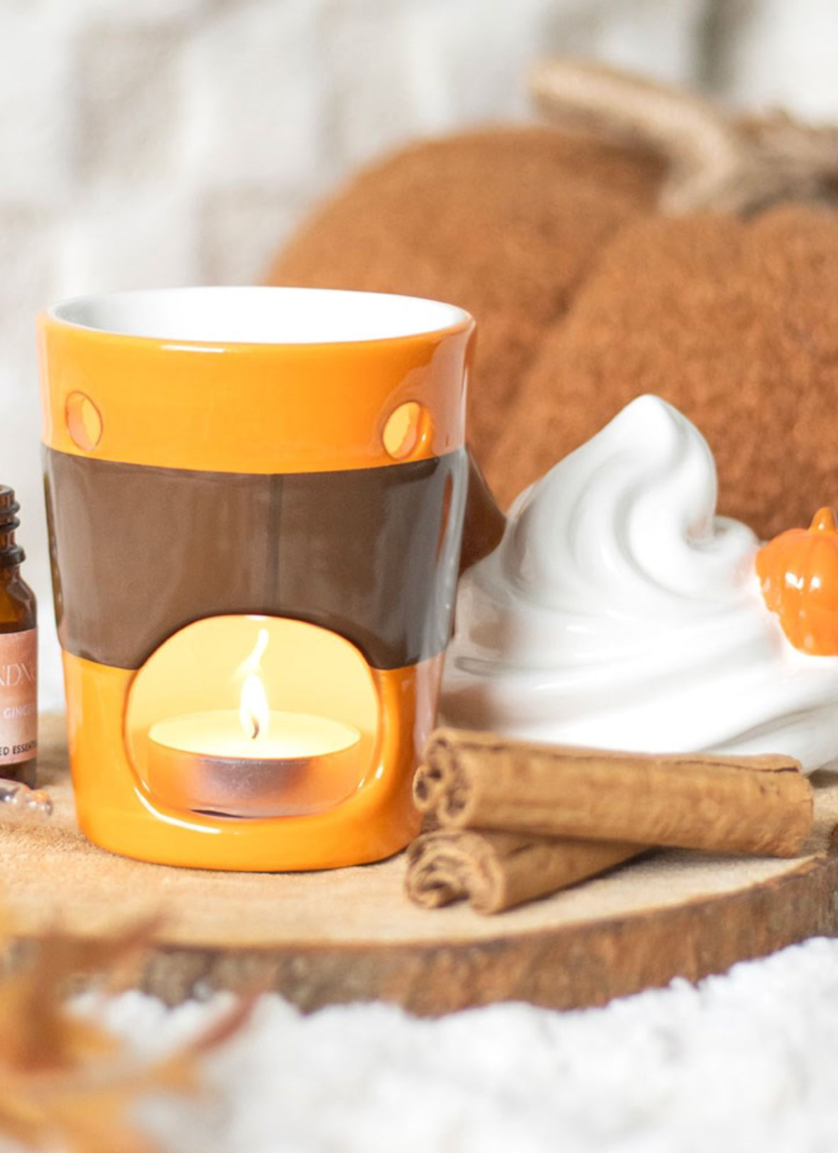 Pumpkin Spice Latte Wax Burner