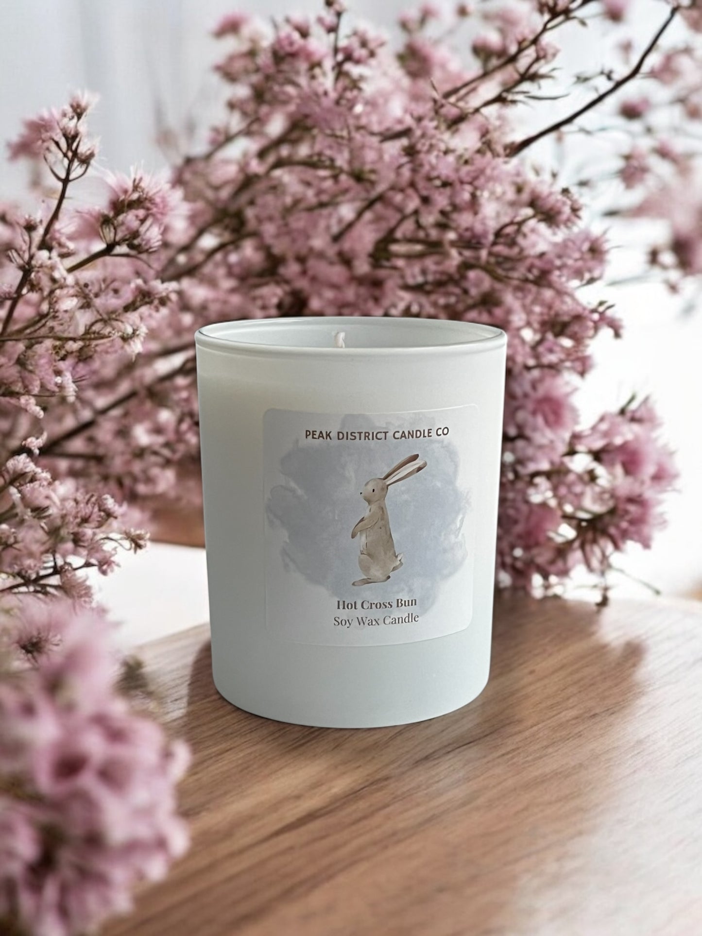 Hot Cross Bun Easter Candle
