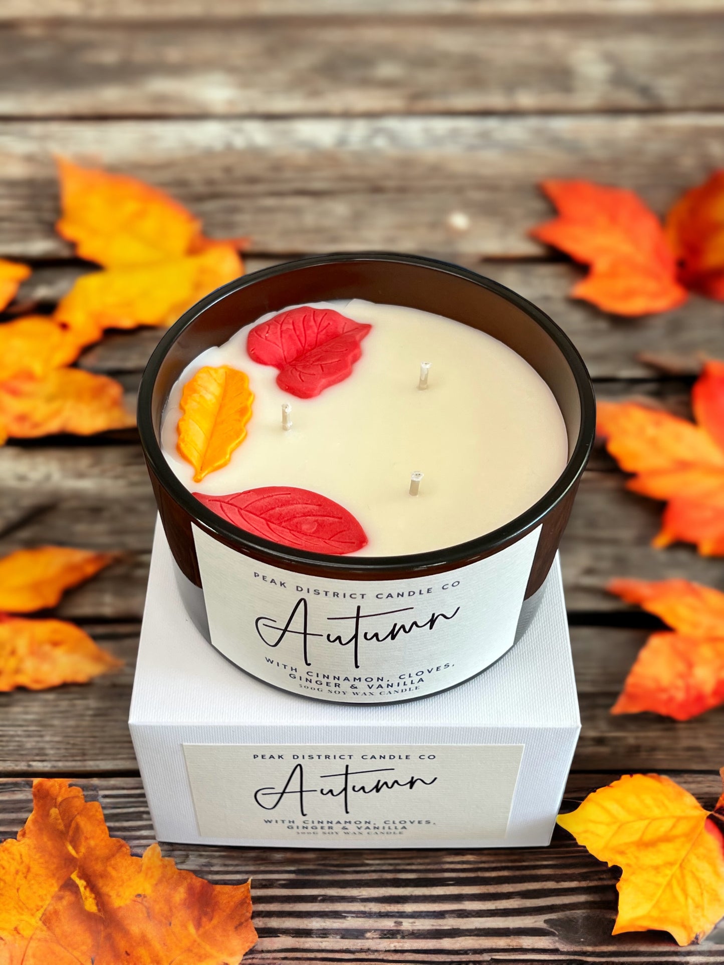 Autumn Triple Wick Soy Candle