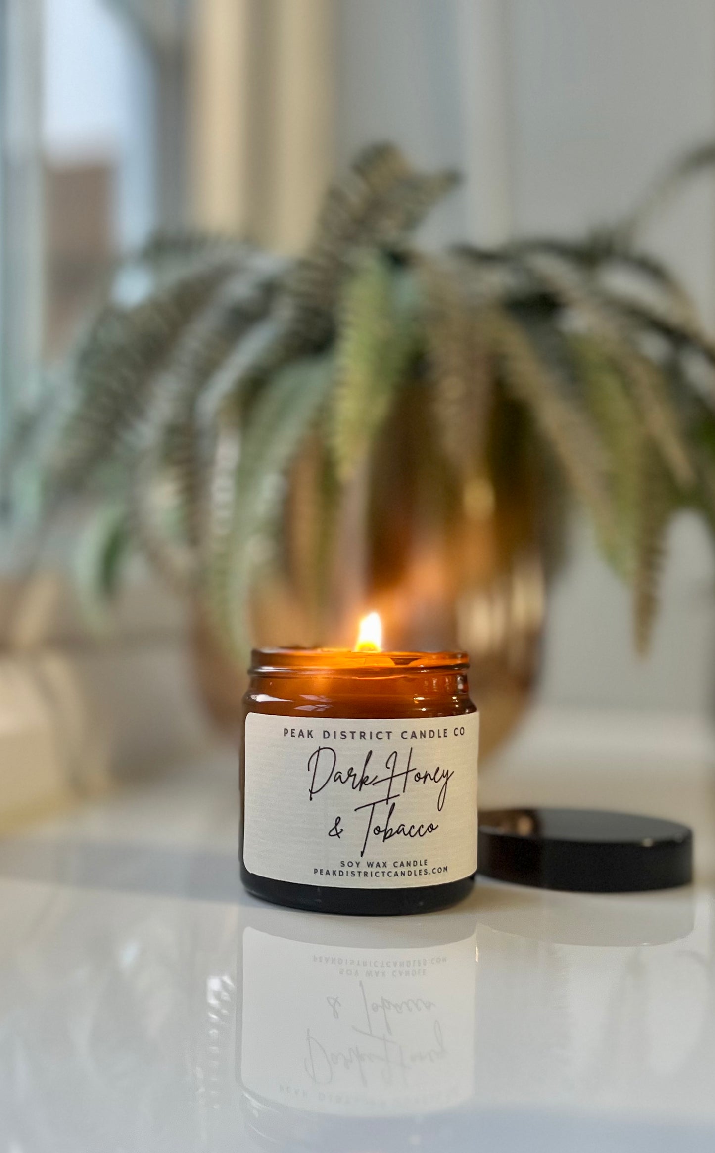 Dark Honey & Tobacco Mini Soy Candle