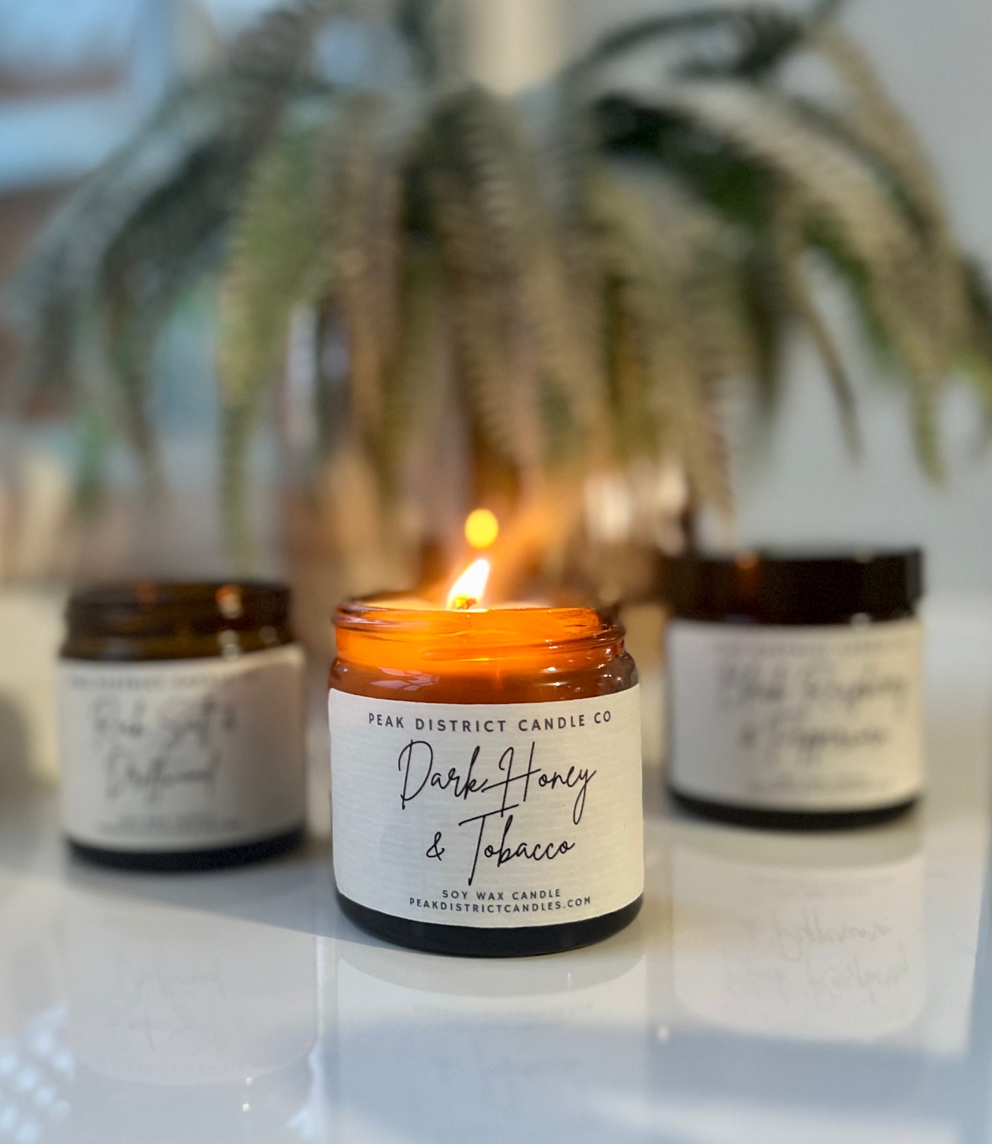 Dark Honey & Tobacco Mini Soy Candle