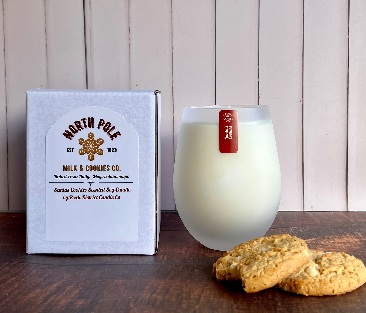 Santa’s Cookies Candle