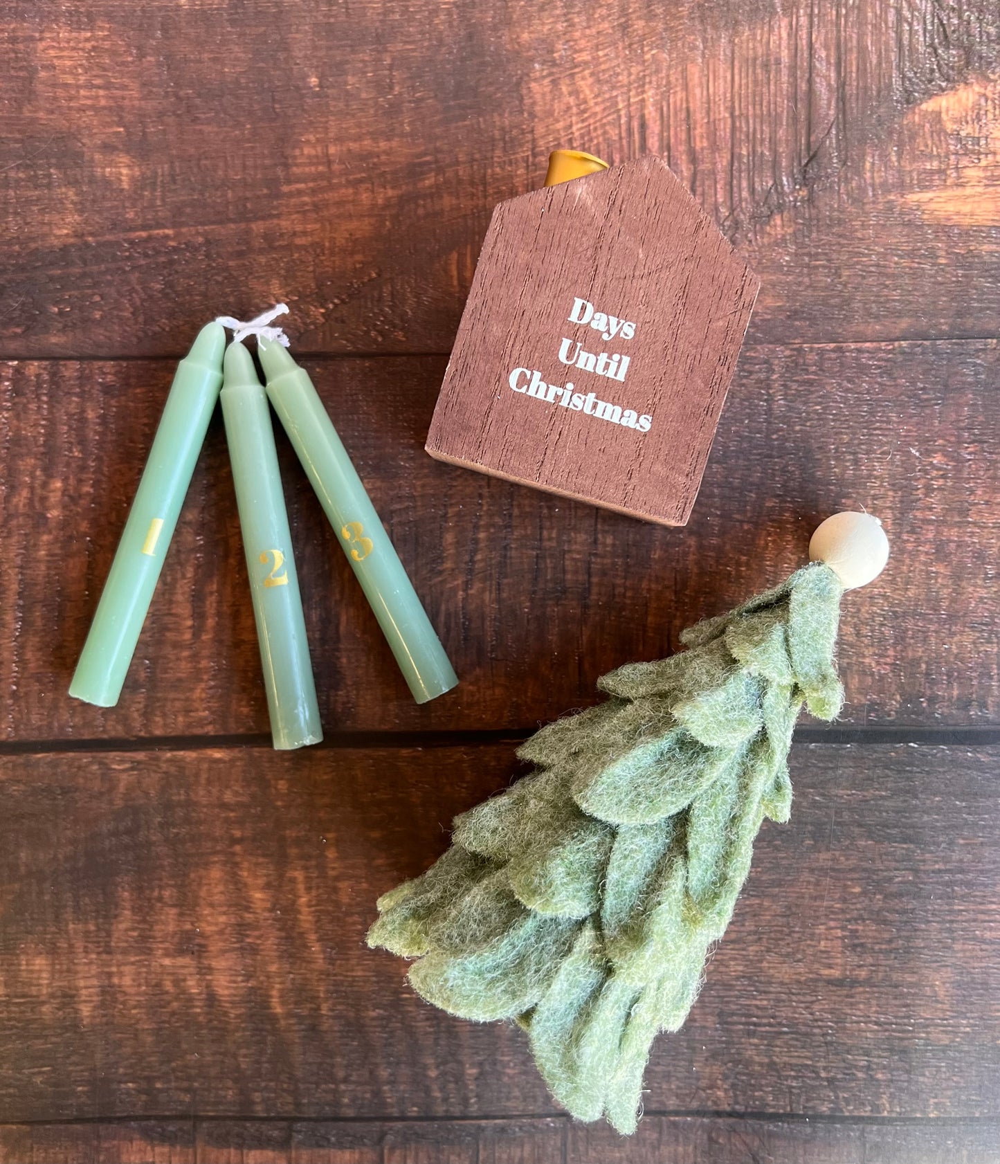 Mini Advent Candle Set