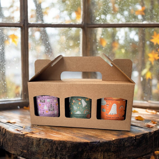 Spooky Triple Candle Gift Set