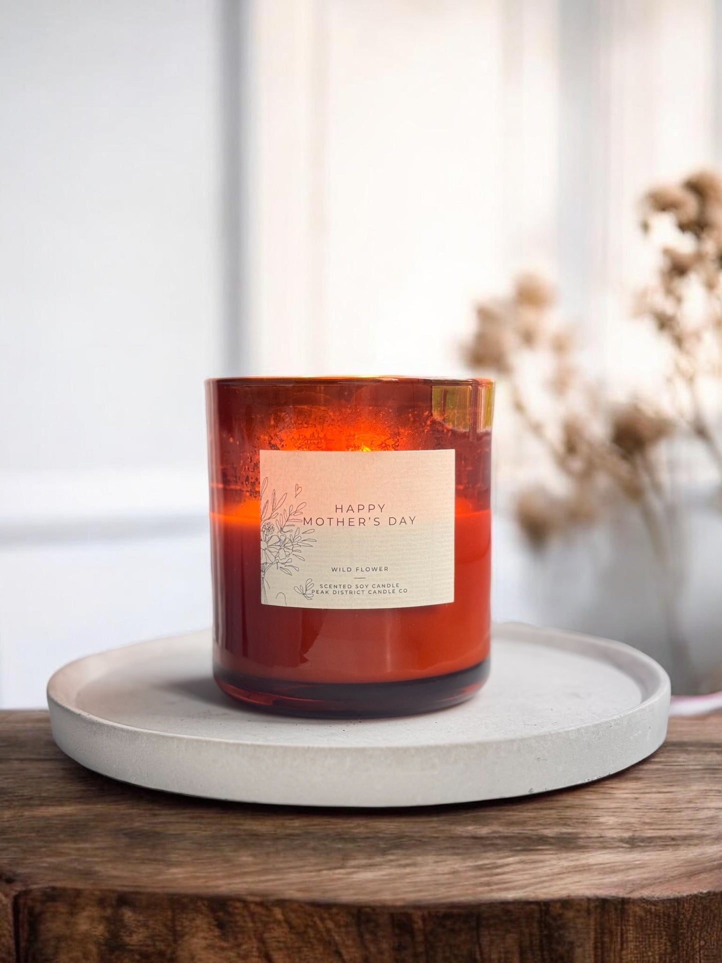 Mother’s Day Wild Flower Double Wick Candle