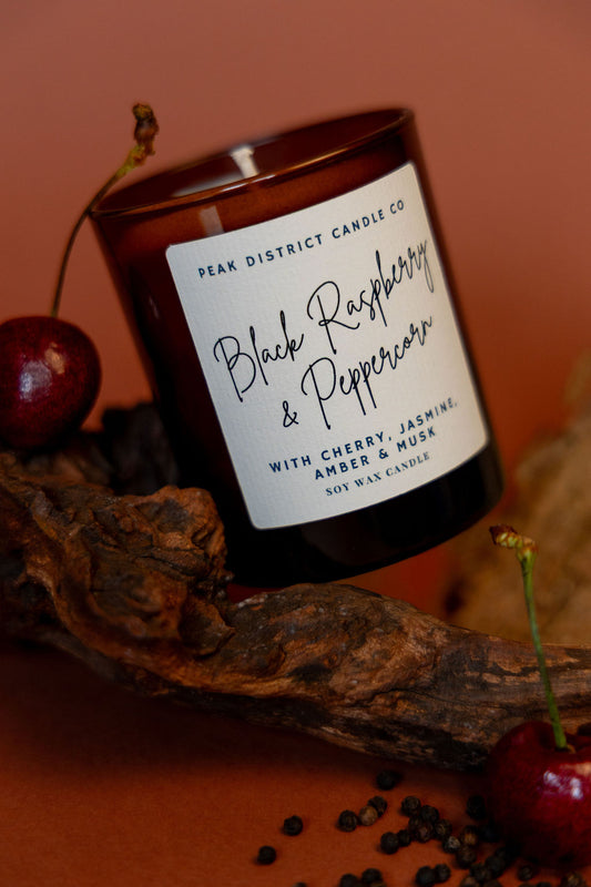 Black Raspberry & Peppercorn Candle