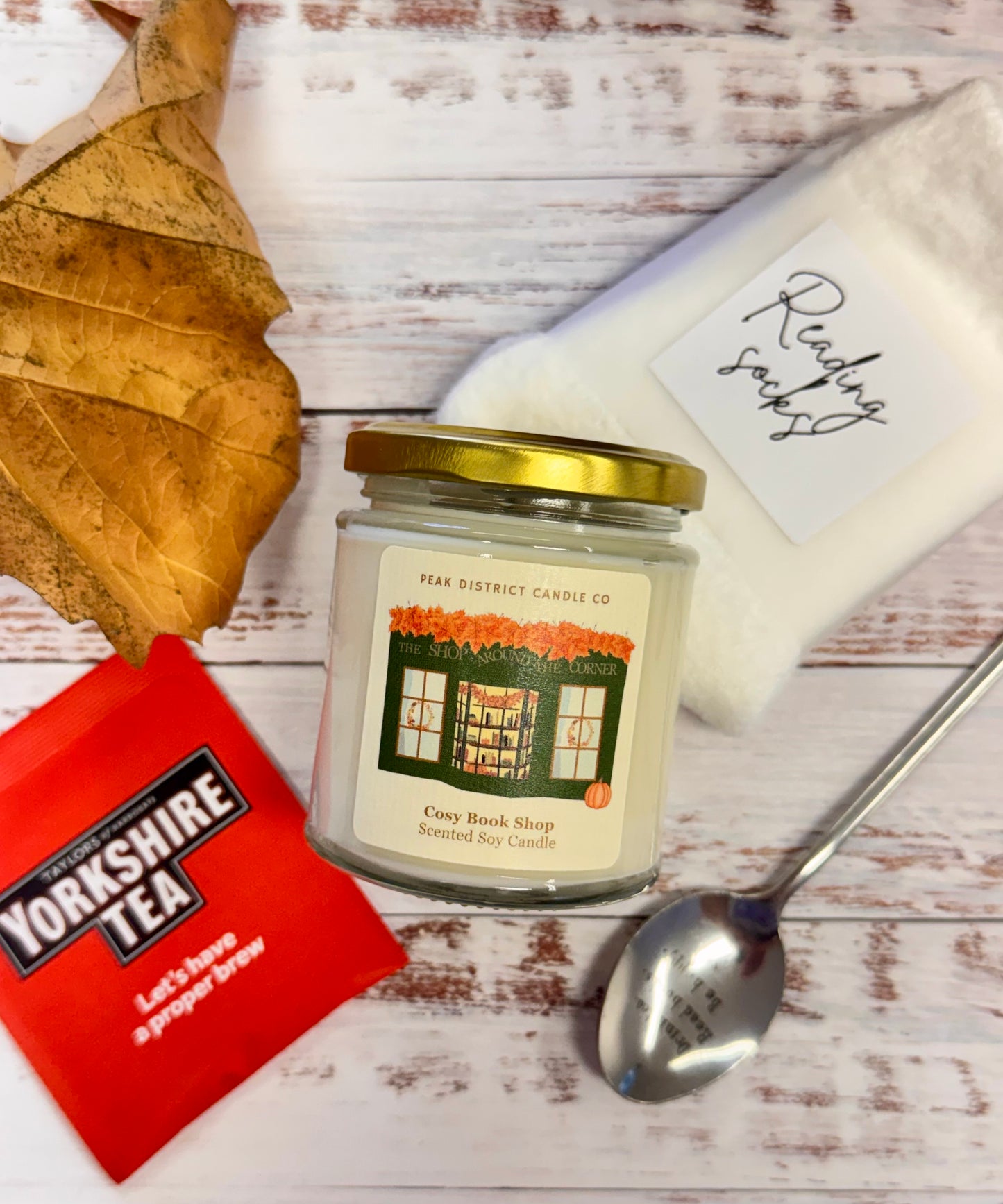 Reading Candle Gift Set