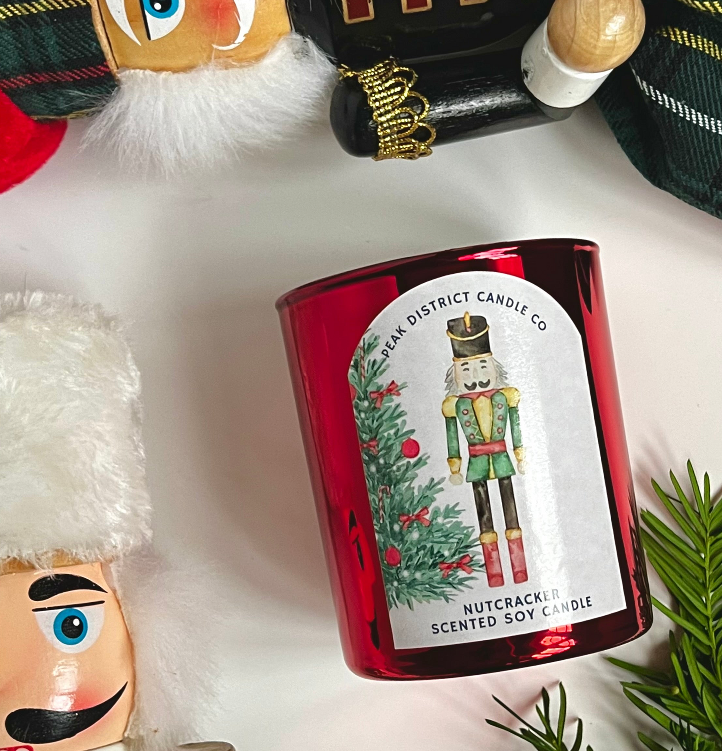 Nutcracker Large Candle