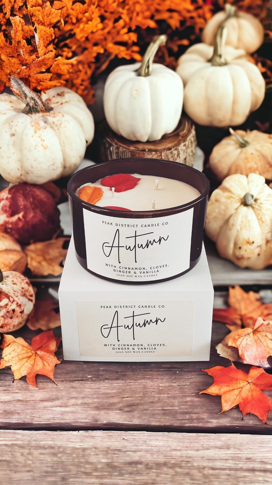 Autumn Triple Wick Soy Candle
