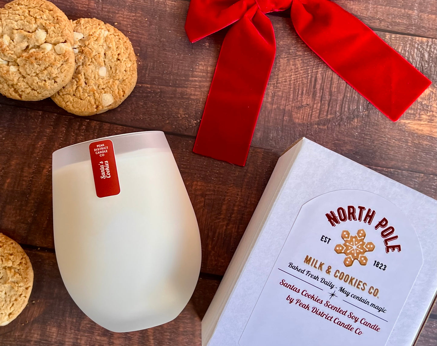 Santa’s Cookies Candle