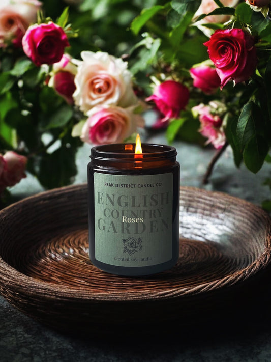 Roses Candle