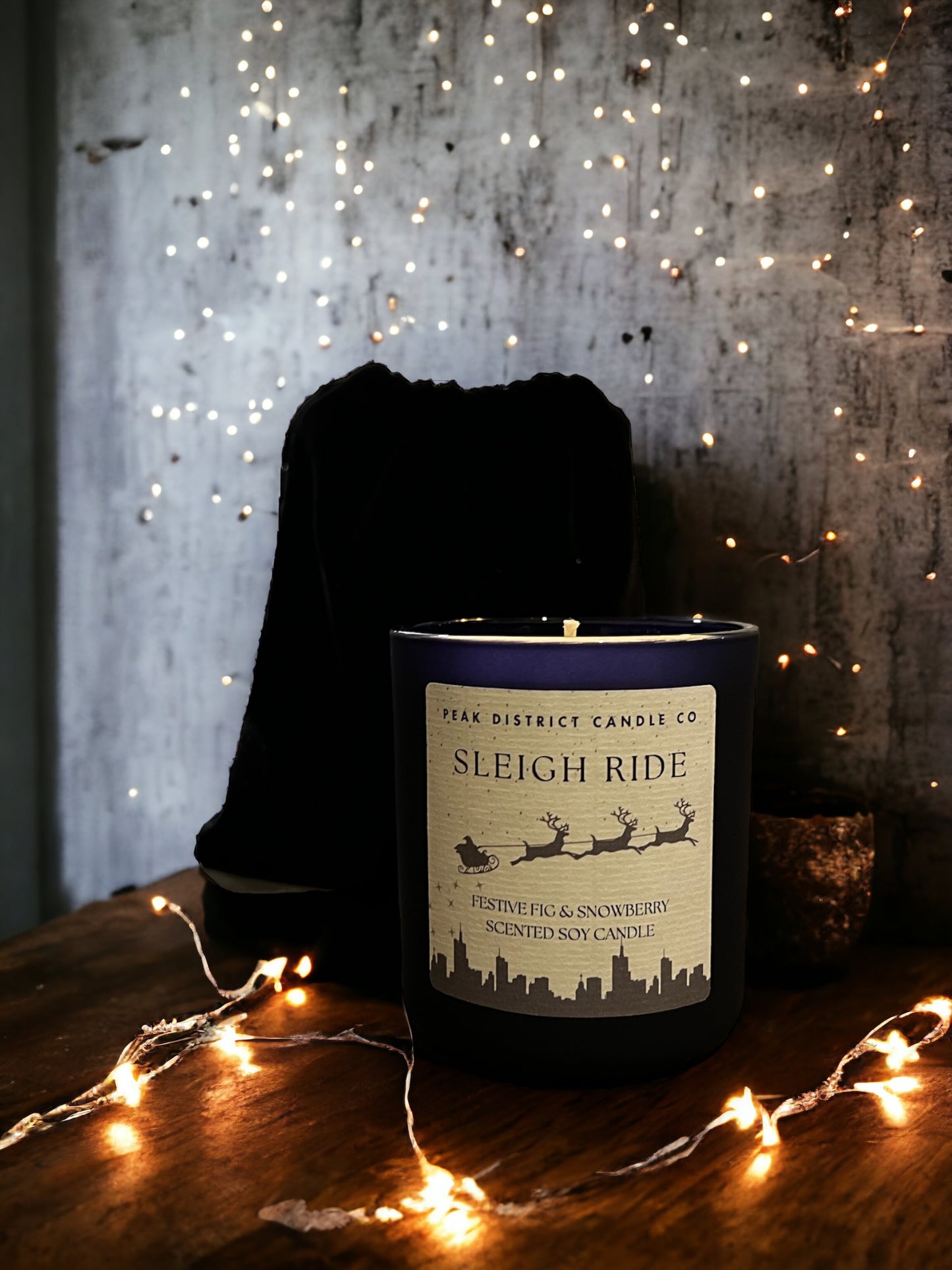 Sleigh Ride Festive Fig & Snowberry Candle