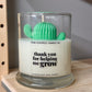 Imperfect Cactus Candle
