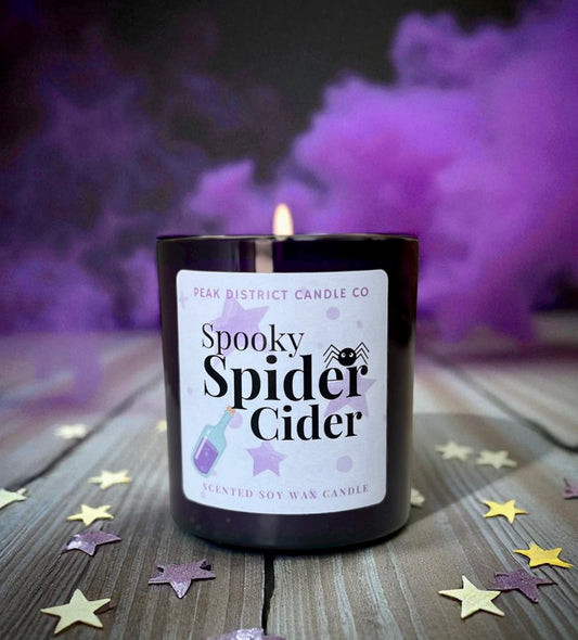Spooky Spider Cider Candle