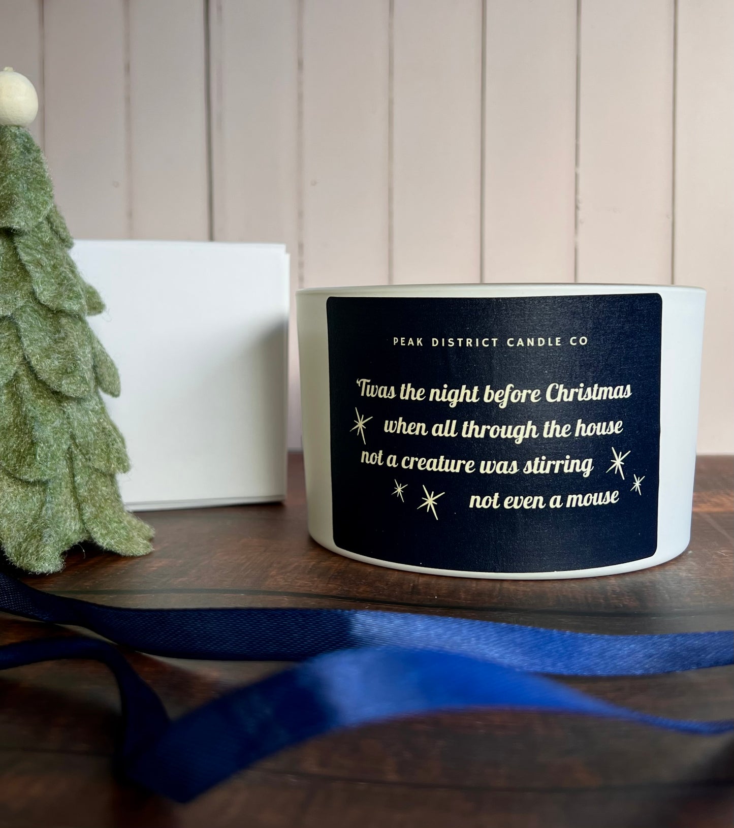 Night Before Christmas Candle