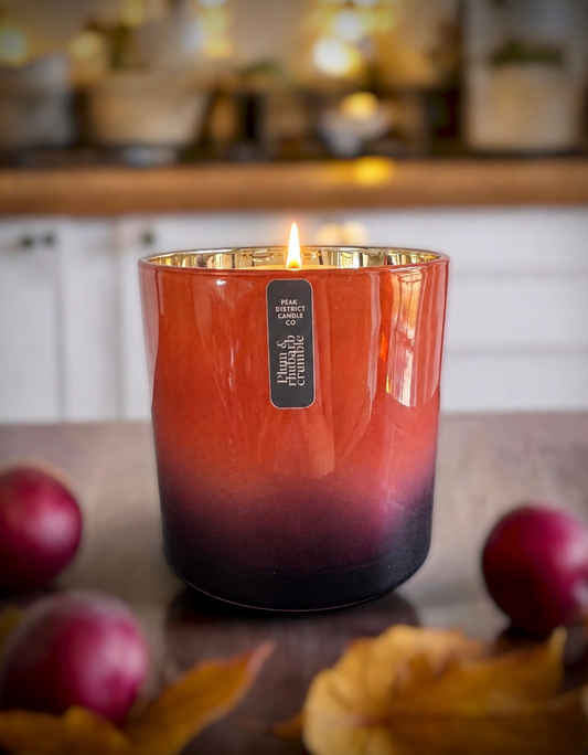 Plum & Rhubarb Crumble XL Candle