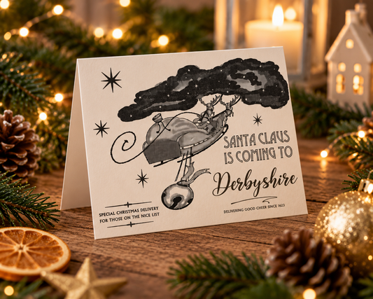 Derbyshire Christmas Card