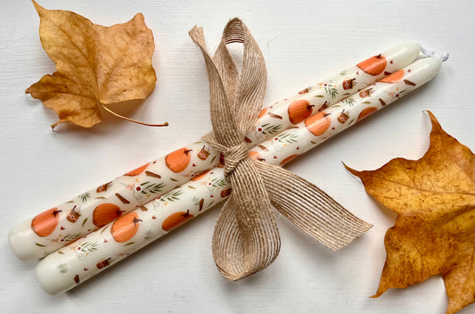 Autumn Harvest Dinner Candles