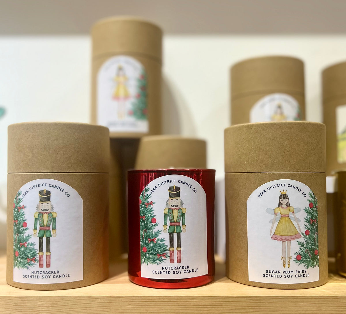 Nutcracker Large Candle