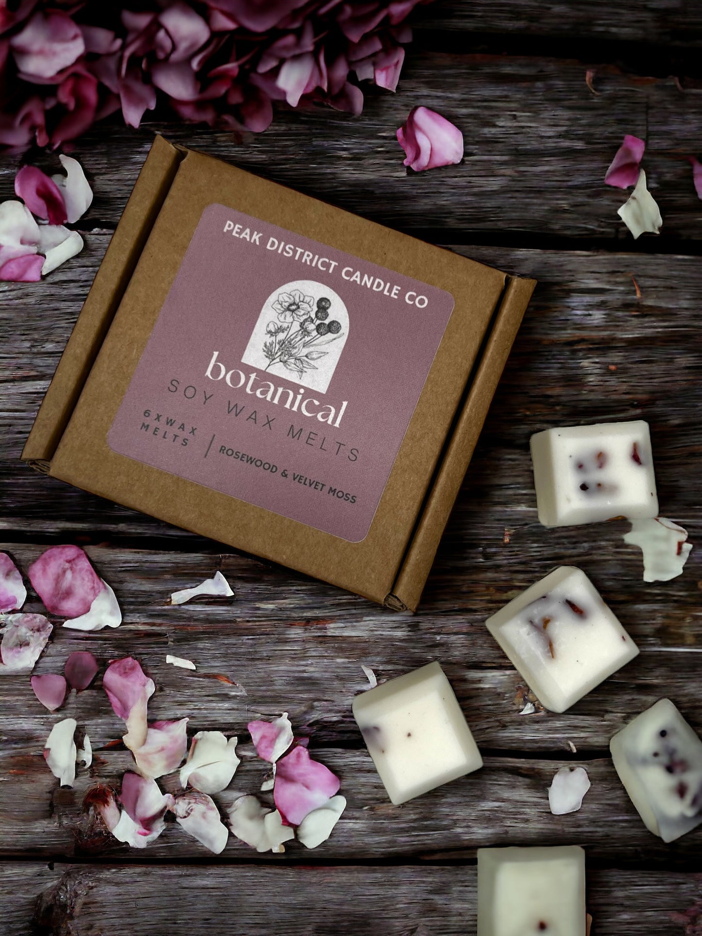 Rosewood & Velvet Moss Botanical Wax Melts