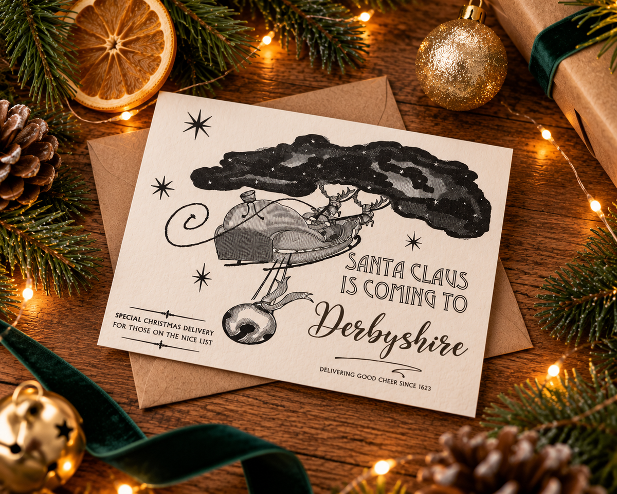 Derbyshire Christmas Card