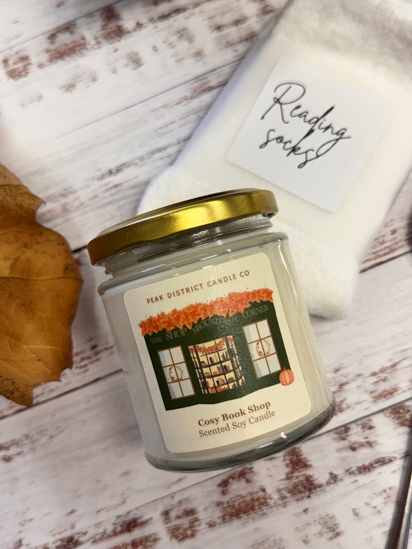 Reading Candle Gift Set