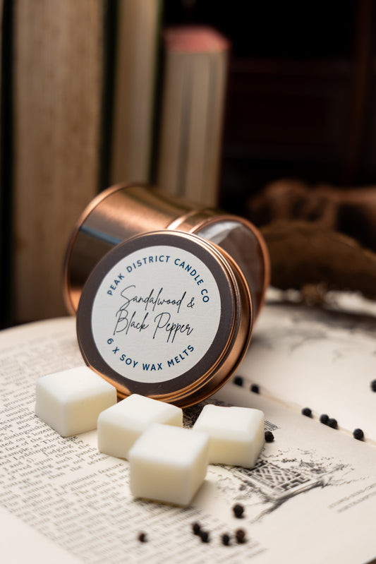 Sandalwood & Black Pepper Wax Melts