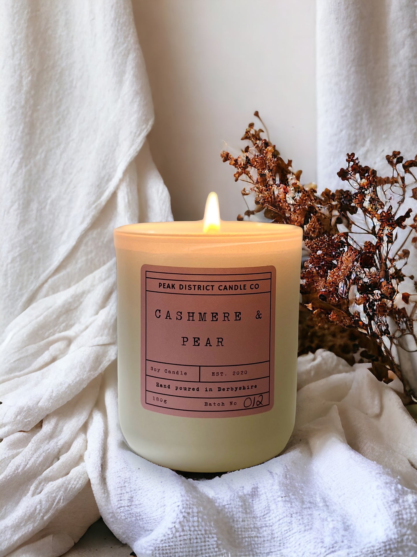 Cashmere & Pear Soy Candle