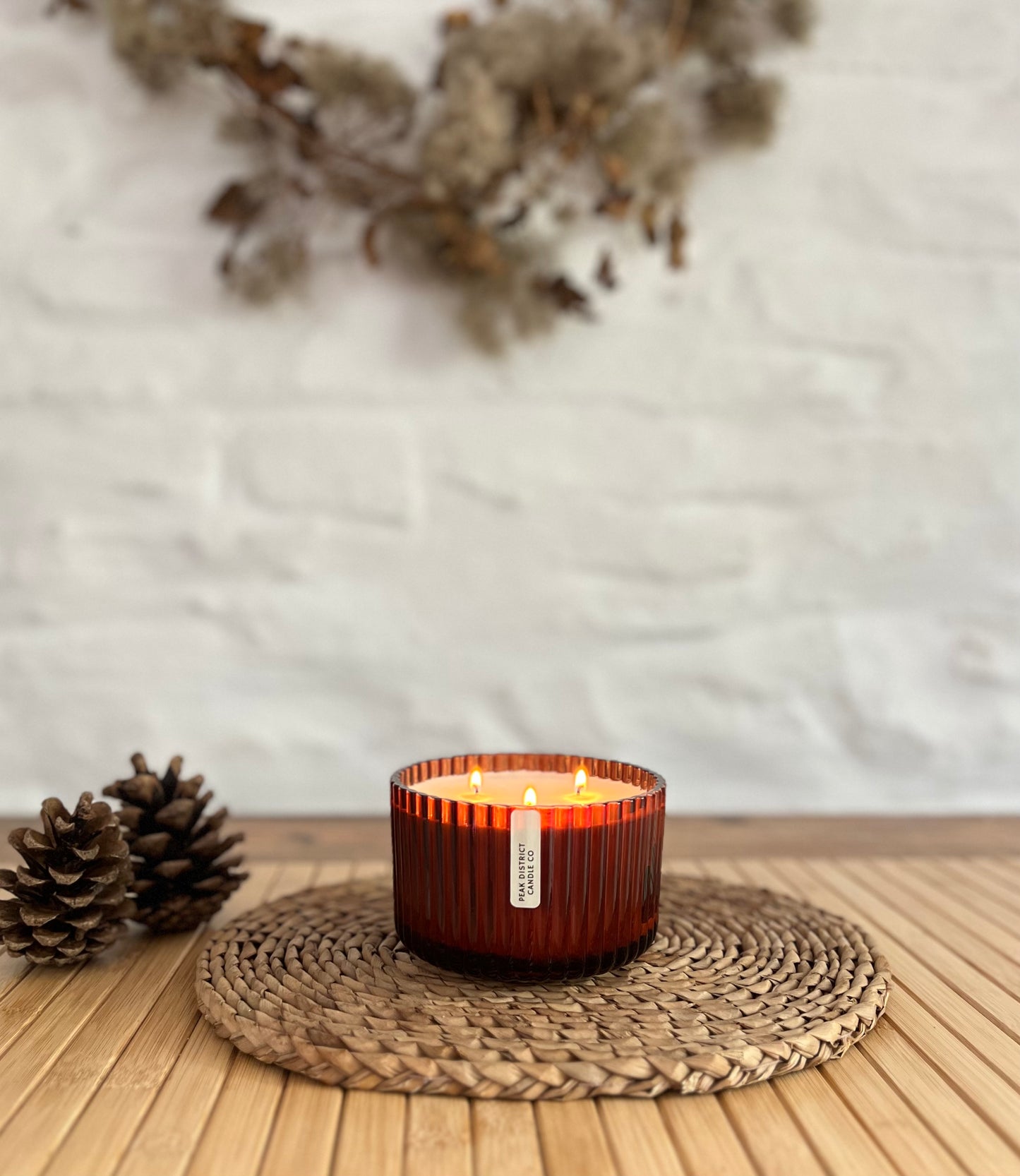 Triple Wick Candle
