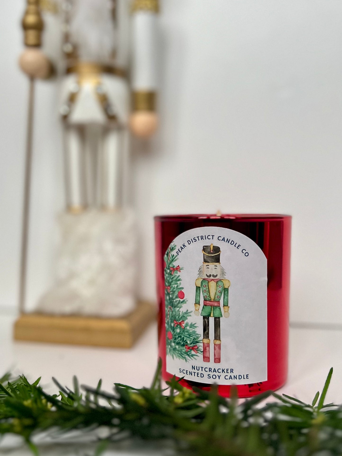 Nutcracker Large Candle